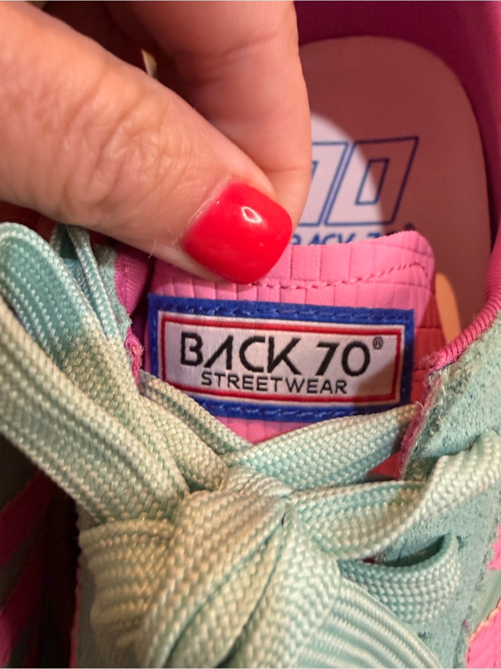 Back 70 Barkley Jogger Sneakers - Light sky fuchsia - Picture 5 of 7